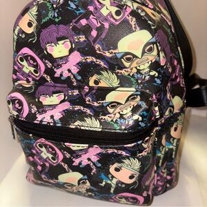 Loungefly Funko Marvel Blacklight Mini Backpack
